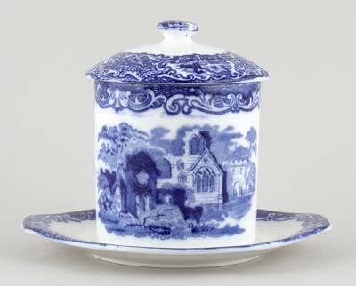 Jam or Preserve Pot with Fixed Stand c1932